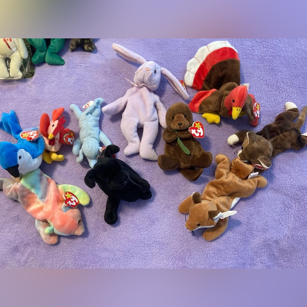 TY Lot of Holiday & Other BEANIE BABIES WITH TAGS